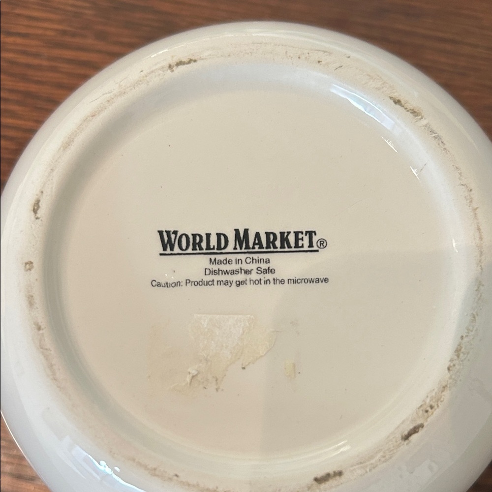 Cost Plus World Market Meow Mug in Black and White - Picture 3 of 3